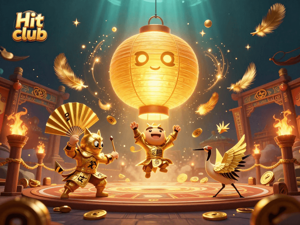 Engage in thrilling bets at Hit club's vibrant casino, featuring dynamic characters and rich visuals.