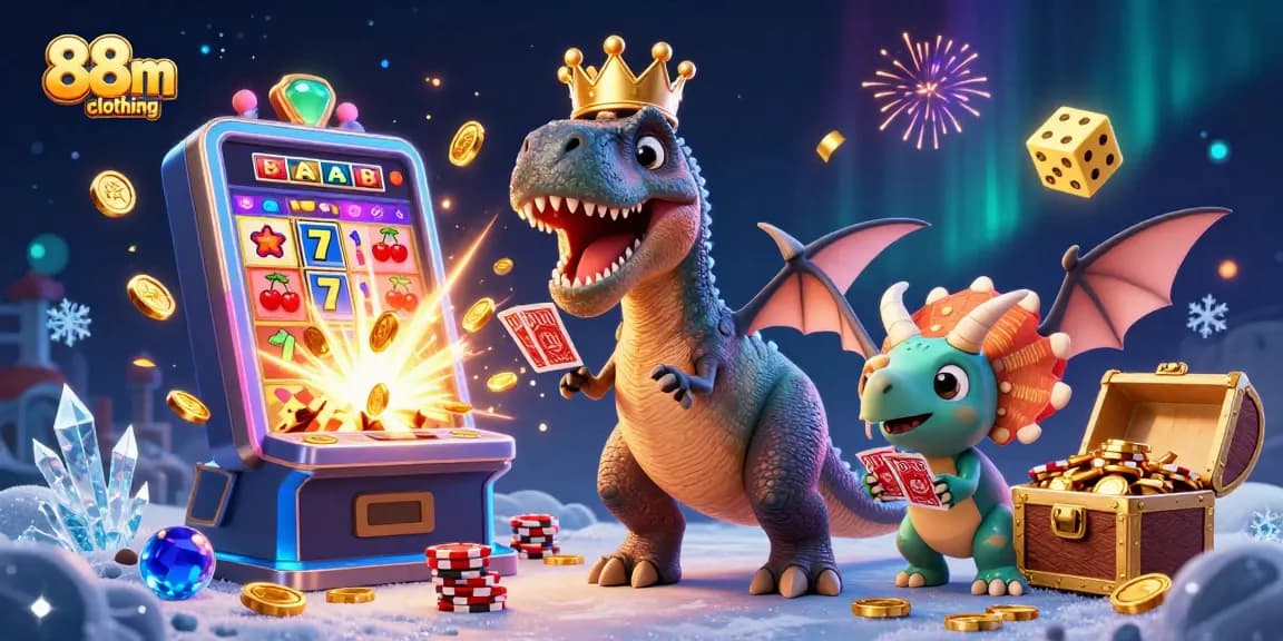 Experience thrilling gameplay with 88m clothing in a vibrant casino adventure packed with action.