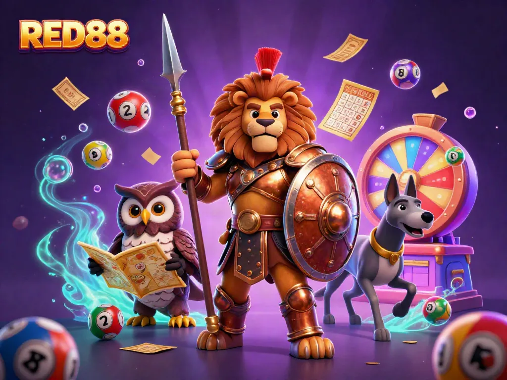 Experience thrilling moments at RED88 with dynamic lottery and games-inspired elements