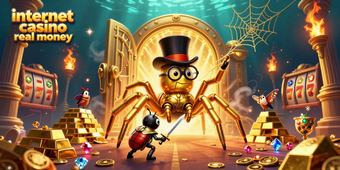 Engage in the internet casino real money world with a captivating 3D scene of thrilling gameplay.
