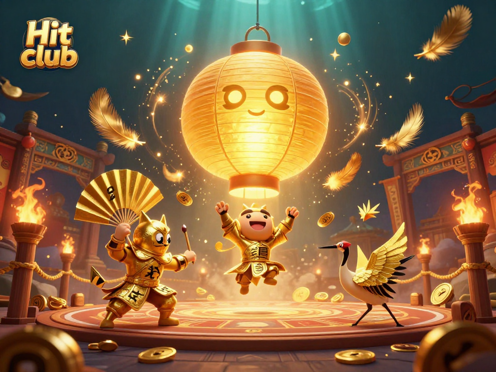Engage in thrilling bets at Hit club's vibrant casino, featuring dynamic characters and rich visuals.