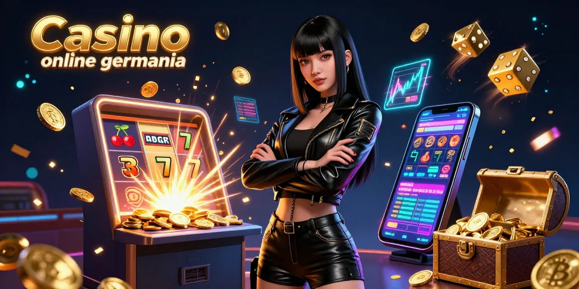 Experience Casino online germania with lavish bonuses and thrilling gaming, featuring a dynamic 3D illustration.