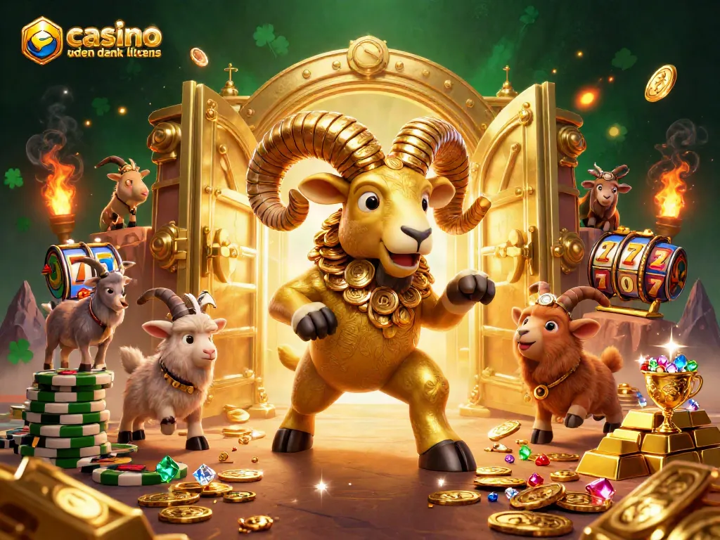 Engage with your luck at casino uden dansk licens featuring golden treasures and vibrant gaming elements.