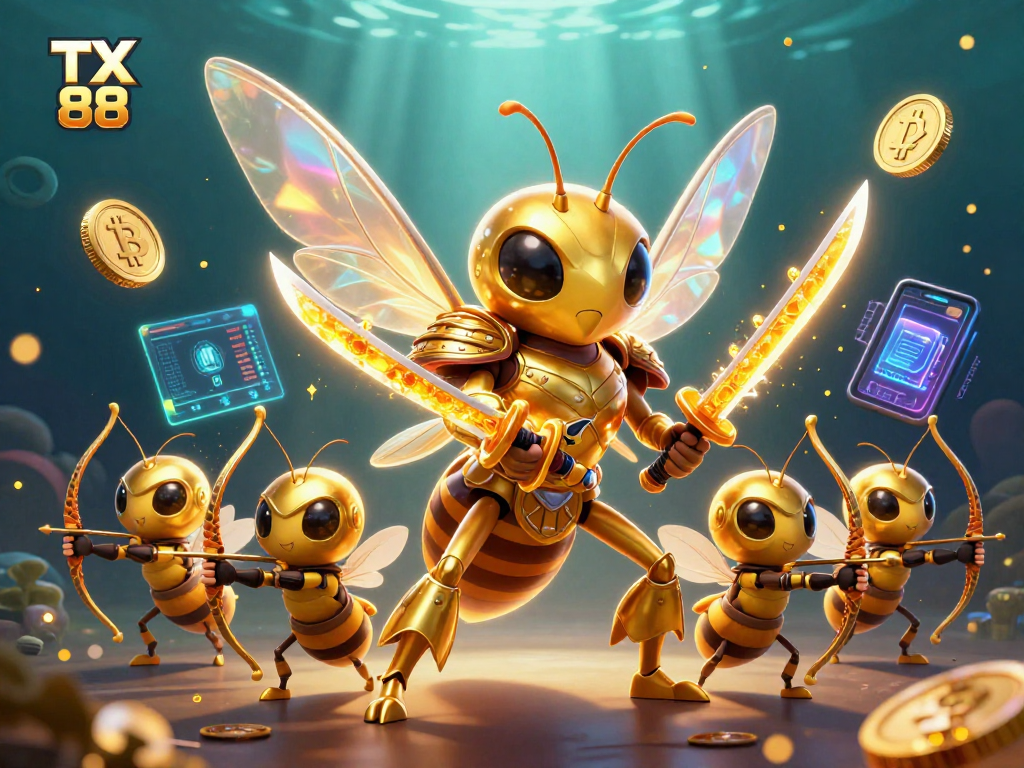 Engage in thrilling gameplay at TX 88 with dynamic characters and vibrant casino elements in a rich, immersive scene.