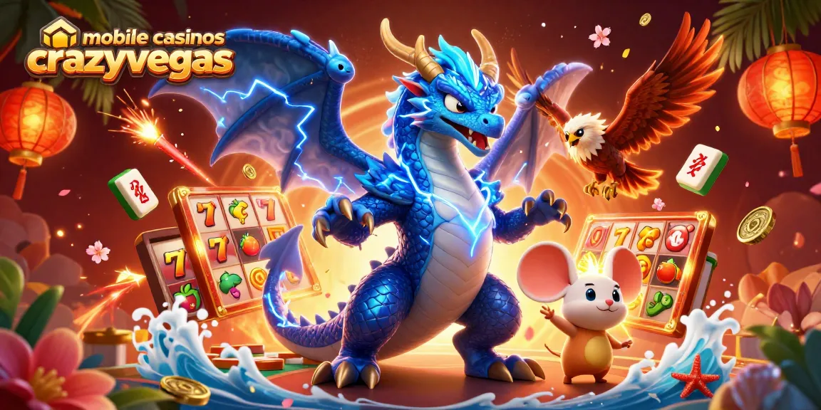 Win big at mobile casinos crazyvegas with thrilling slot reels, jackpots, and vibrant casino graphics.