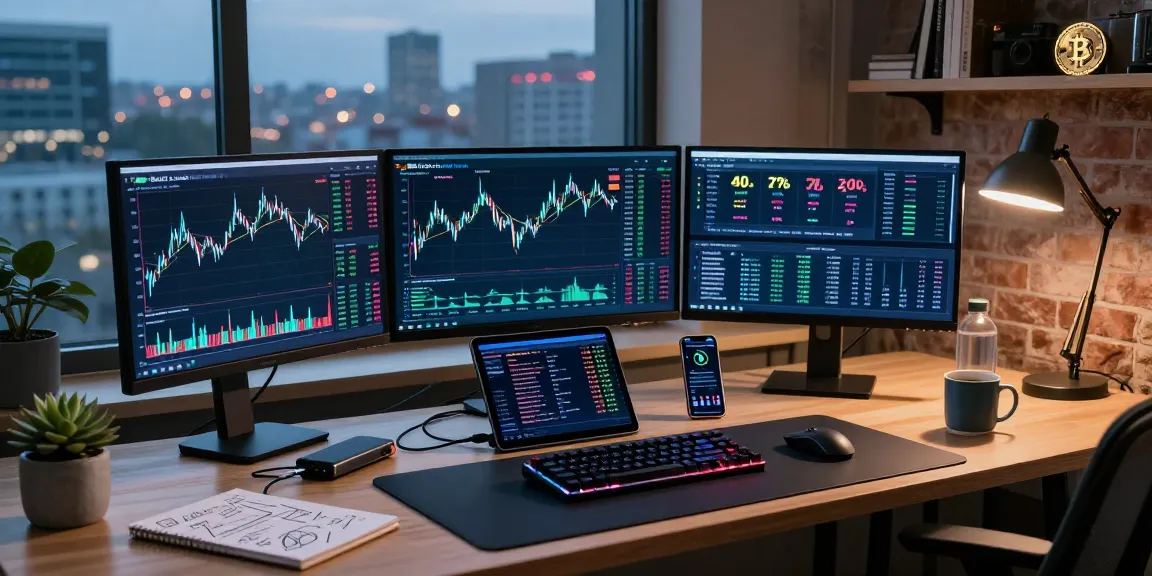 Edimakor als zentrales Tool für den Handel mit Kryptowährungen dank umfassender Blockchain-Analysen und sicherer Wallet-Verwaltung.