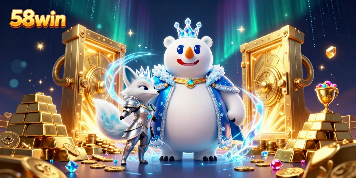 Engage with the magic of 58win through opulent treasures and dynamic gaming elements.