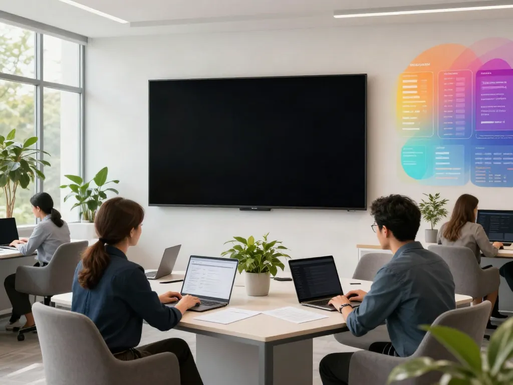 Immobilienmakler Ulm in modernem Büro mit innovativer Technologie und persönlicher Beratung.