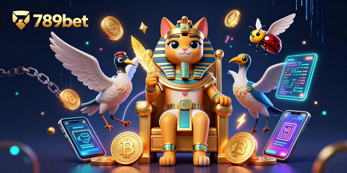 Experience thrilling gaming adventures with 789bet in a vibrant 3D casino illustration.