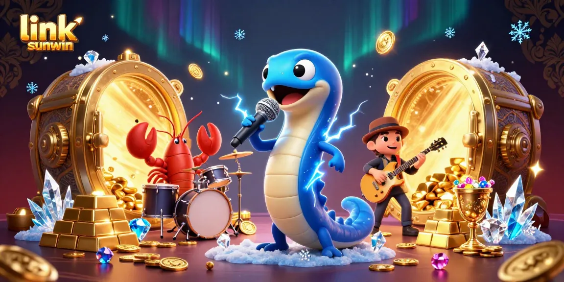 Spin and win with link sunwin in this vibrant underwater casino scene!