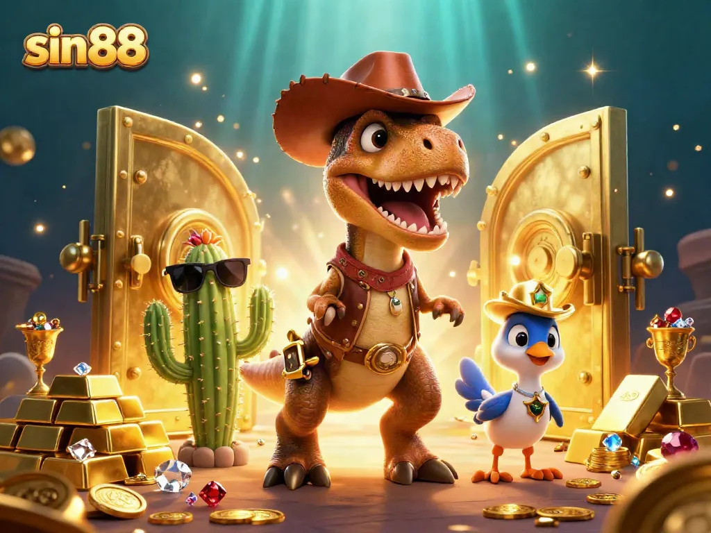 Experience thrilling gameplay at sin88 with lively characters and rich casino elements.