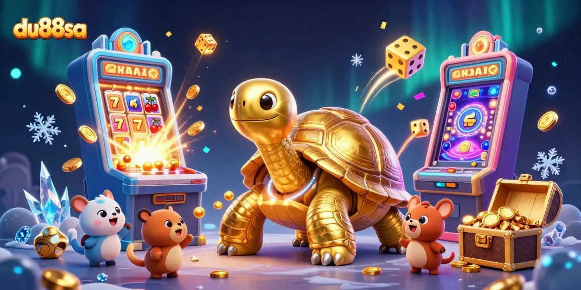 Experience thrilling gameplay with du88sa's vibrant casino scene, featuring dynamic elements and excitement.