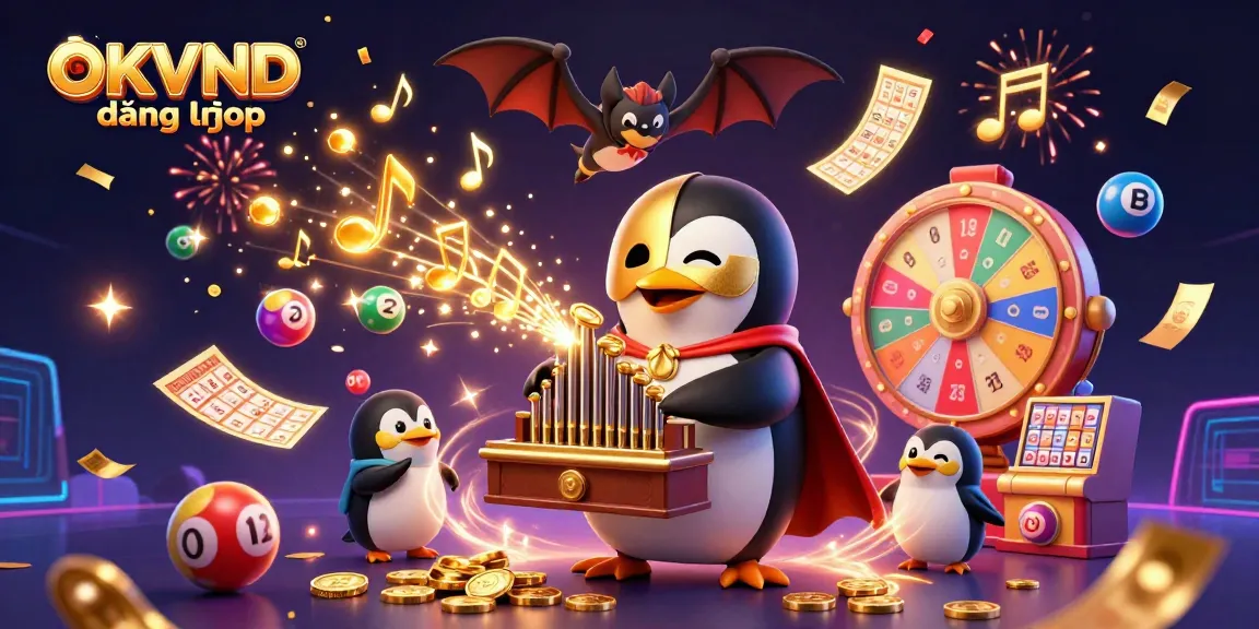 Engage in thrilling gameplay on OKVND đăng nhập with vibrant 3D casino elements and festive visuals