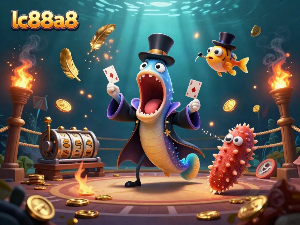 Experience thrilling magic acts with lc88a8 as deep-sea creatures conjure winning bets and jackpots.